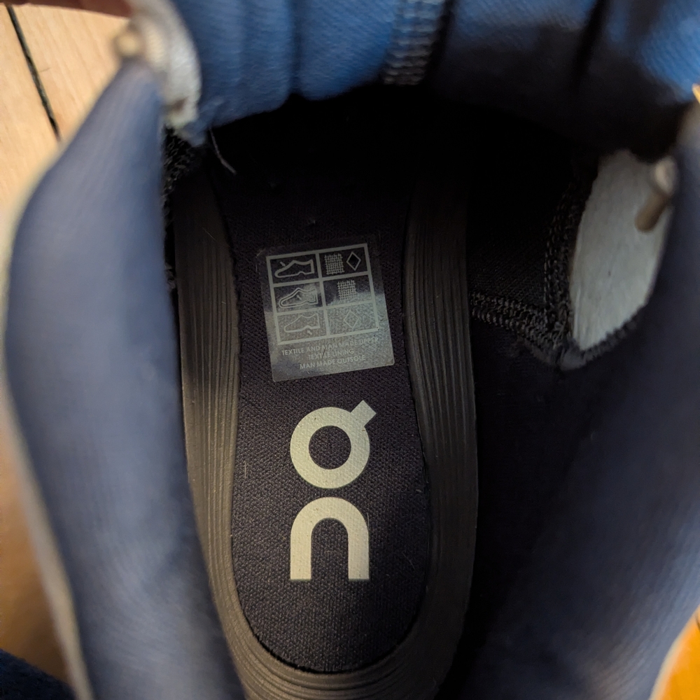 On Running Women's Black and Beige Sneakers - Picture 6 of 8